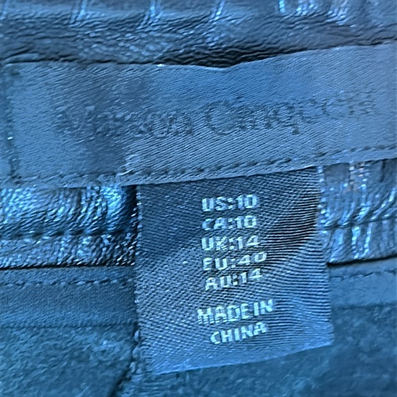 Faux leather pants size 10 NWOT - Picture 9 of 14